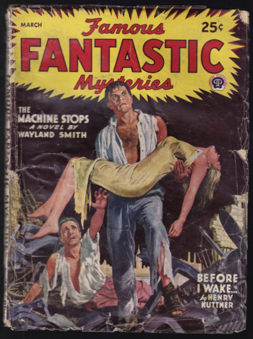 珍品　パルプ雑誌 Famous Fantastic Mysteries 1945 Famous Fantastic Mysteries: 30 Great Tales of Fantasy and